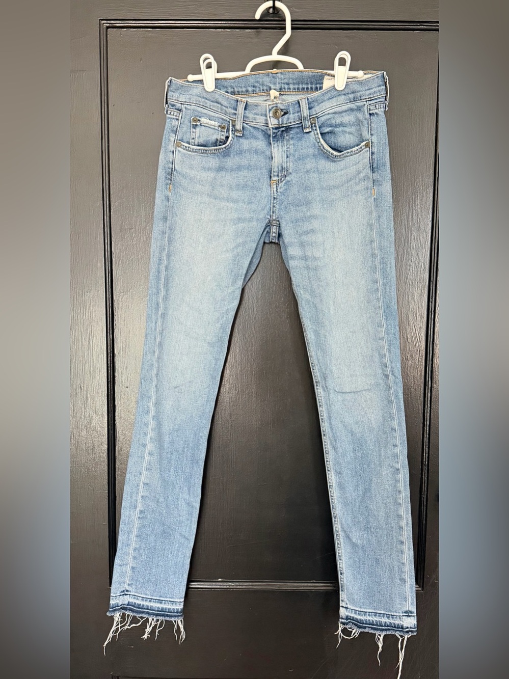 rag & bone Dre Light Wash Skinny Jeans